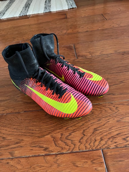 Like New Used Size Men's 10.5 (W 11.5) Molded Cleats Nike Mercurial Superfly Cleats
