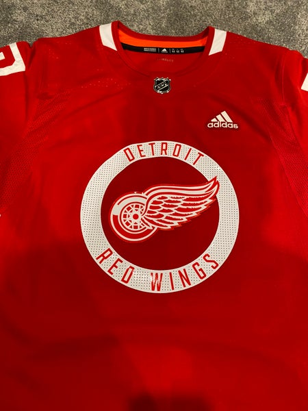 NWT MiC Adidas Detroit Red Wings Reverse Retro Authentic Hockey