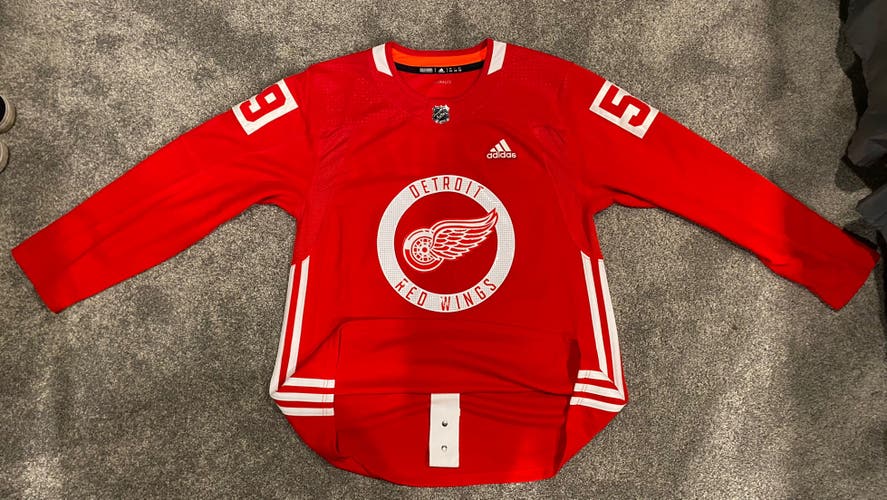 Adidas Detroit Red Wings Bertuzzi Authentic Practice Hockey Jersey CA7196 52