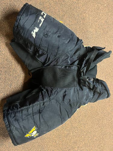 Senior Medium CCM Pro Stock Pittsburgh Penguins HP35 Hockey Pants