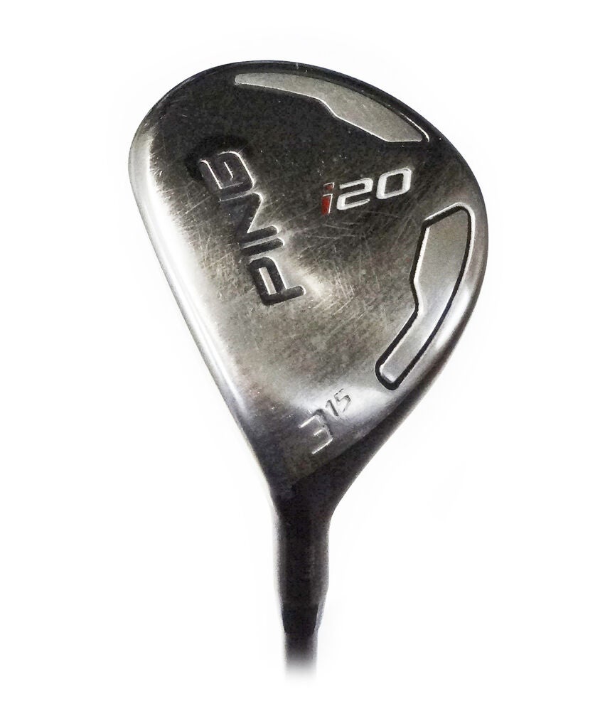 LH Ping i20 15* 3 Wood Graphite Ping TFC 707 Regular Flex