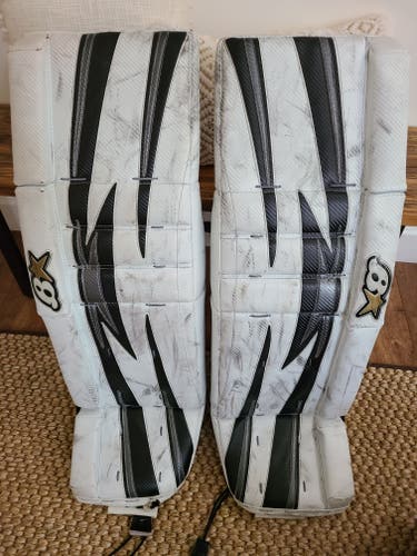 Used 36" Brian's Gnetik Pro Goalie Leg Pads Pro Stock