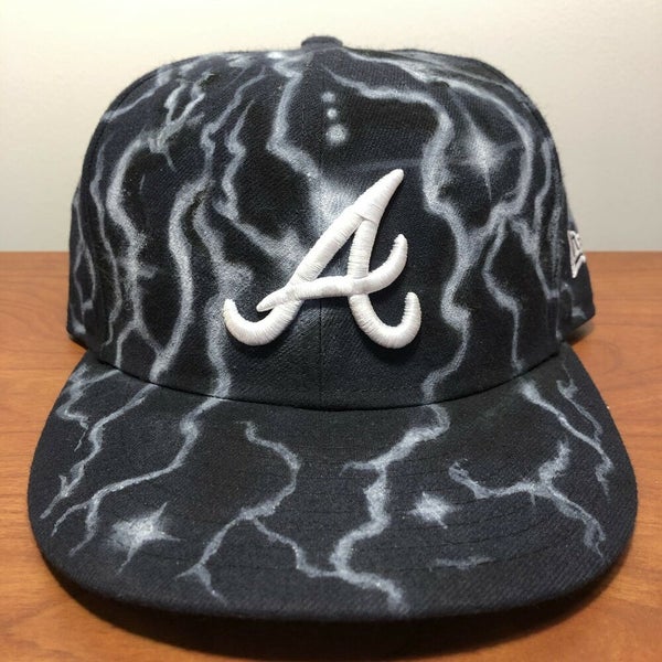 Custom Atlanta Braves Feather Hat