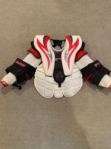 Used XL Vaughn Epic 8606 Goalie Chest Protector