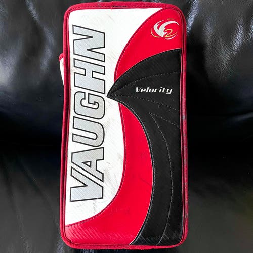 Vaughn Velocity 7000 Pro Stock Goalie Blocker •RARE•