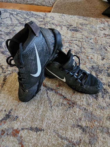 Black Used Youth Kid's Nike Trout