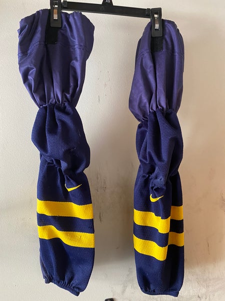 NIKE Pro stock Michigan hockey socks