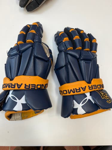 Used Player's Under Armour 13" Command Lacrosse Gloves