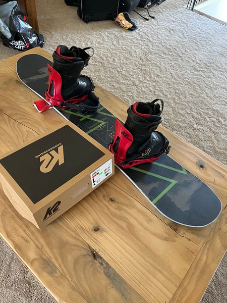 New NVR SMR Snowboard, K2 Solomon Boots, Dakine Snowboard Bag | SidelineSwap