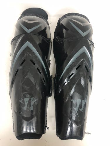 Warrior Bully Shin Guards Pads Used