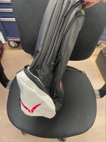 Black Stanford University Backpack Stitched Logo BN