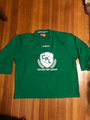 Senior CCM Green Goalie Jersey