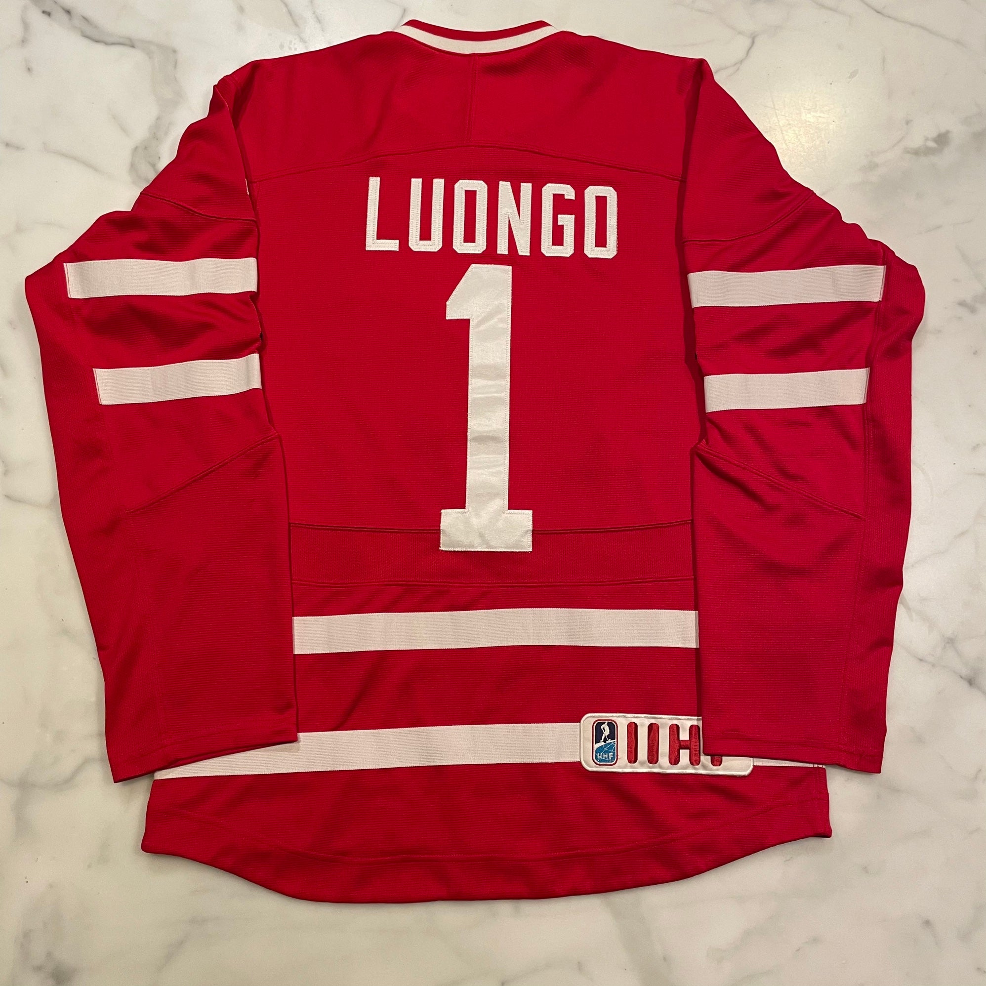 Roberto Luongo Team Canada Red Jersey