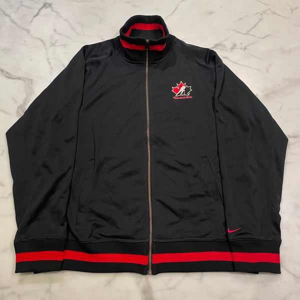 Shuraba Riego enlazar Hockey Canada Team Issued Nike Full Zip Jacket | SidelineSwap