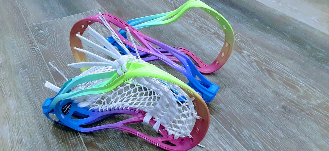 DONE and READY TO BE SHIPPED NEW Maverik Kinetik 2 SHERBET RAINBOW or other heads. CUSTOM STRINGING
