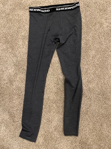 Gray Adult Base Layer Leggings