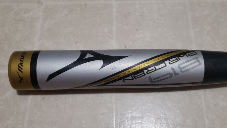 Used 2020 Mizuno Hybrid B19 PWR CARBON Bat (-10) 21 oz 31"