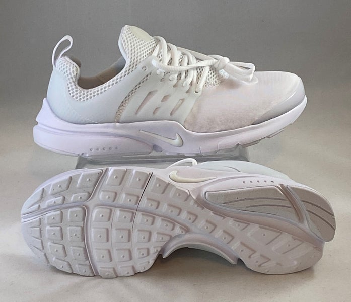 skab Anemone fisk Forhøre NIKE Air Presto (GS) "Triple White" Size 6Y/7.5W White/Pure Platinum Shoes  New | SidelineSwap