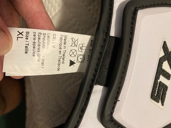 New Extra Large STX Cell V Shoulder Pads