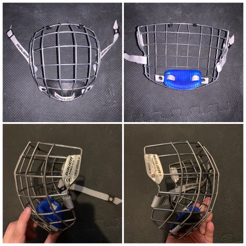 Medium Bauer FM4500 True Vision II Cage Face Mask For Hockey Helmet