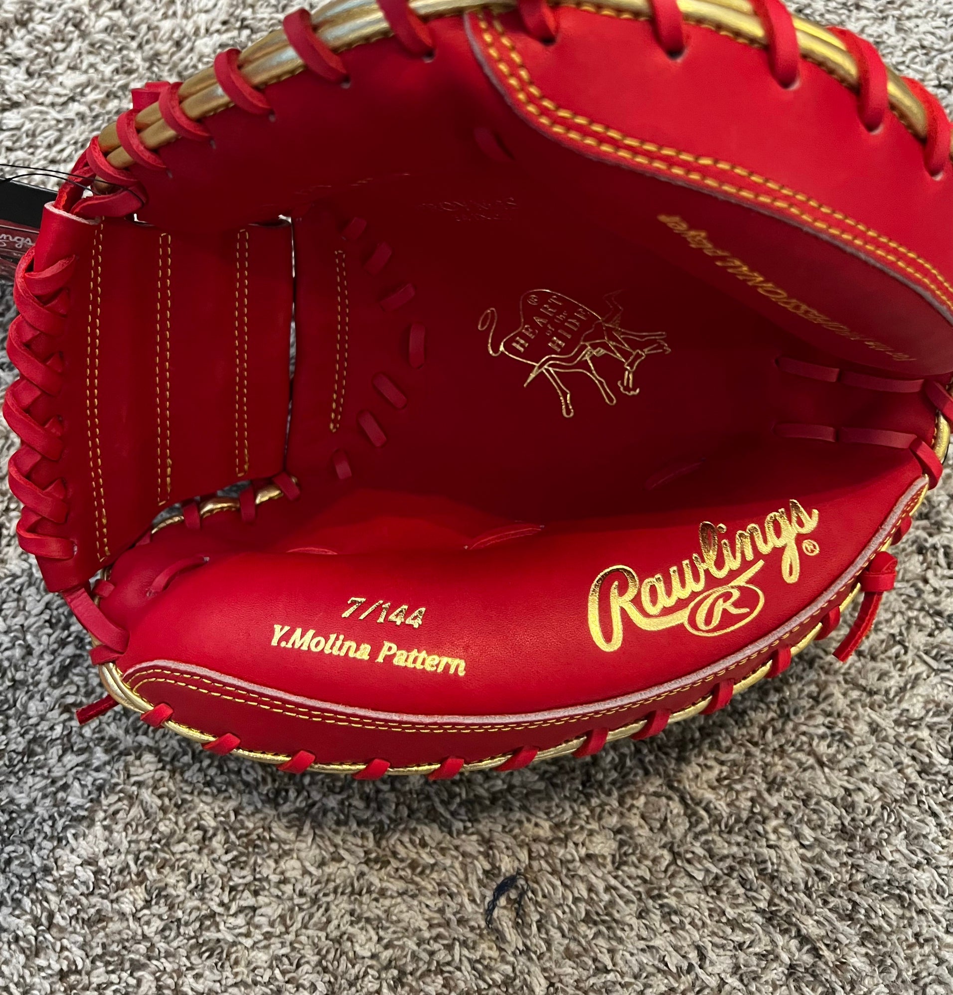 Rawlings Heart of The Hide Yadier Molina PROYM4BC Catcher's Mitt - 34