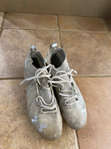 Used Men's Size 11 (Women's 12) Molded Cleats Under Armour Low Cut Spotlight MC