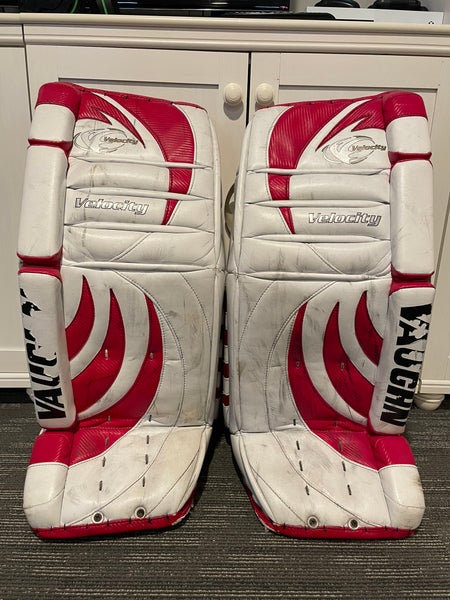 34" Vaughn Velocity V2 Goalie Leg Pads