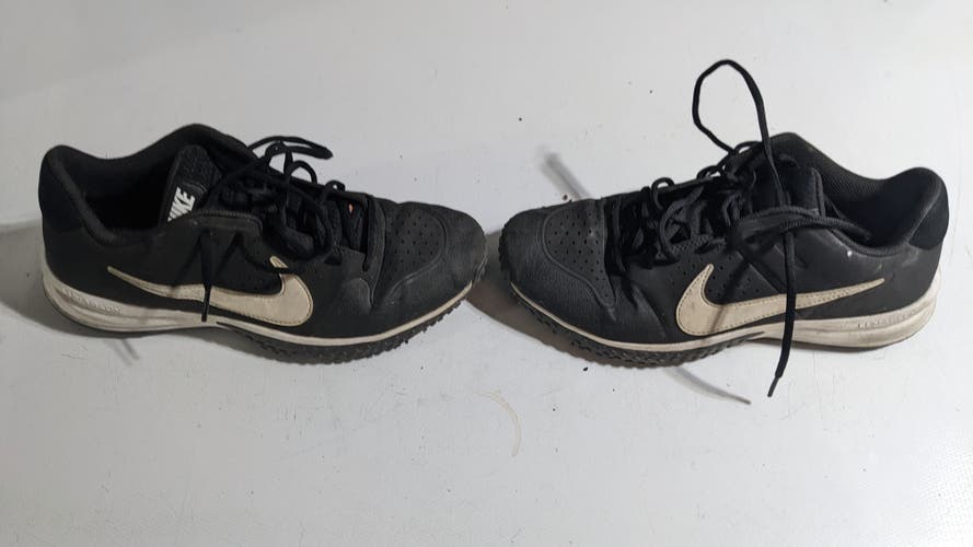 Black Adult Men's Used Size 9.5 (Women's 10.5) Turf Cleats Nike Lunar Vapor UltraFly Elite