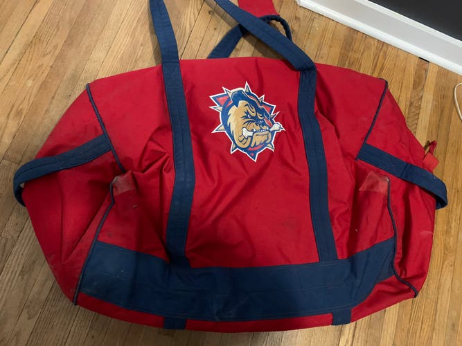 AHL Hamilton Bulldogs pro stock JRZ Player Bag