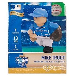 MIKE TROUT 2012 ALL STAR GAME MVP OYO FIGURE MINIFIGURE RARE OOP BRAND NEW ANGELS OHTANI BOBBLEHEAD
