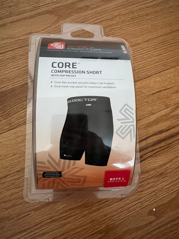 Shock doctor compression shorts
