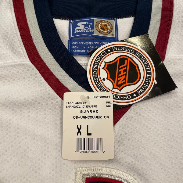 NEW Vancouver Canucks Throwback Starter Jersey (TAGS ON)