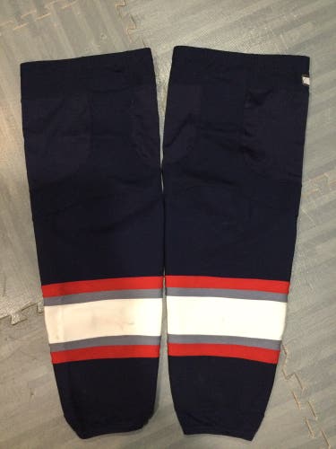 Hartford Wolfpack Blue Used  Reebok Reebok Edge Socks