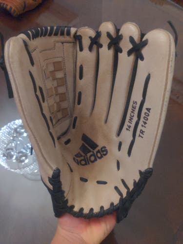 Used Adidas Right Hand Throw Outfield Adizero Baseball Glove 14"