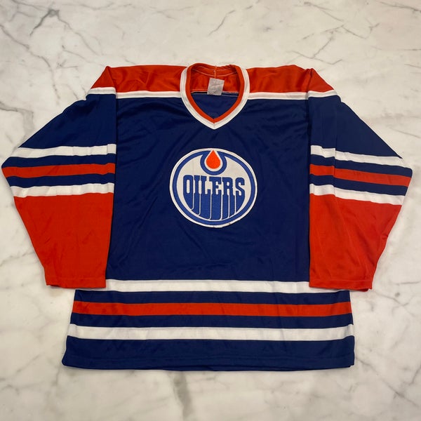 Mark Messier Blue Ccm Edmonton Oilers Jersey