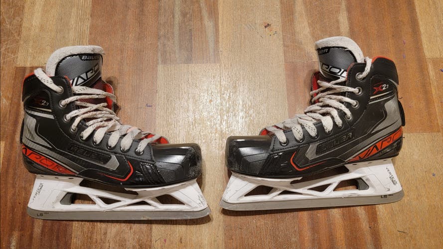 Bauer Vapor X2.7 Goalie Skates Size 8.5D