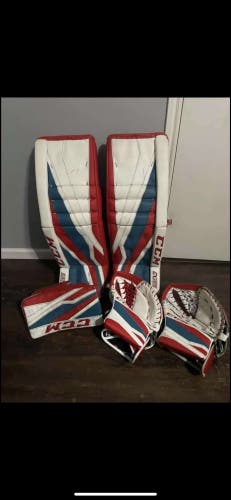 35" CCM Pro Stock Extreme Flex III Goalie Full Set