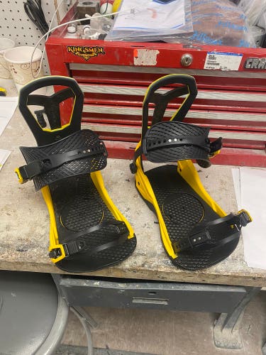 Men's Large Union All Mountain Falcor Snowboard Bindings