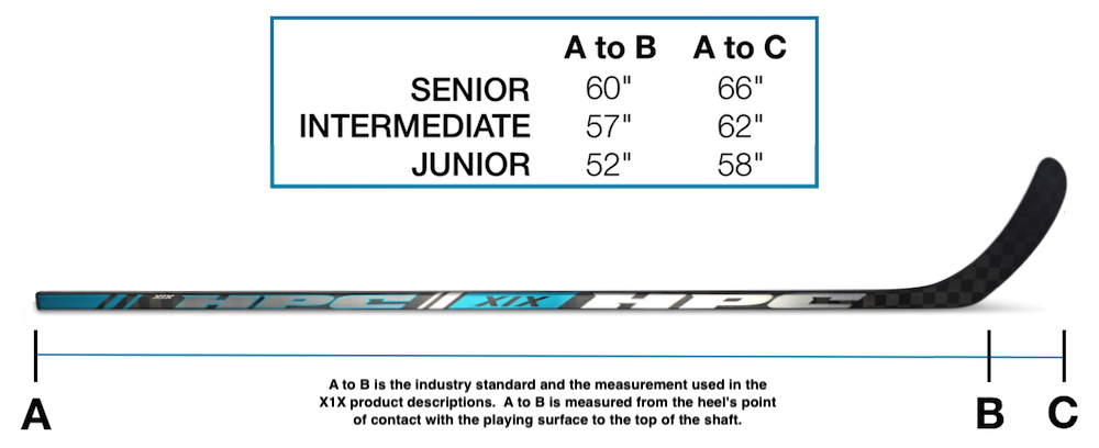 senior hockey stick