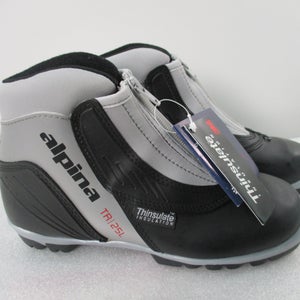 Used Alpina TR 25 NNN Cross Country Ski Boots Size 36 (SY985)