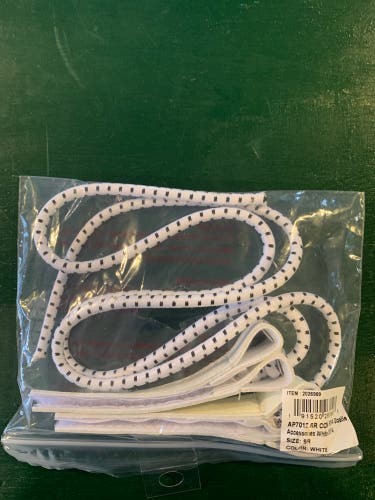 CCM GA ELASTIC TOE KIT 1PR WHT