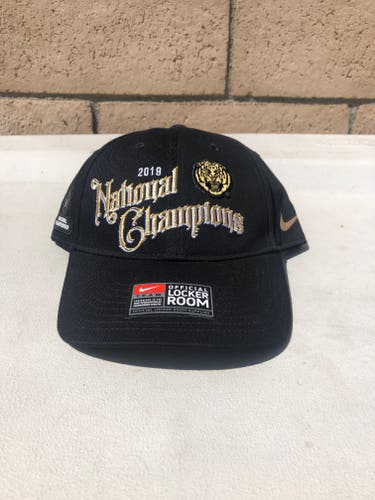 NIKE LSU 2019 National Champions Official Locker Room Hat