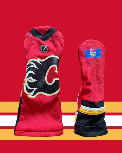 Calgary Flames Fairway Wood & Hybrid Head Cover