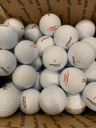 8 Dozen (96) AAAAA Titleist TruFeel Mint Used Golf Balls