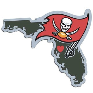 Tampa Bay Buccaneers Decal Home State Pride