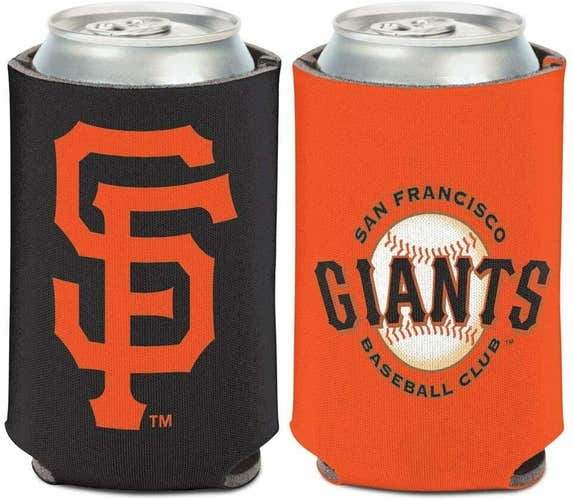 San Francisco Giants Logo Can Cooler 12oz Collapsible Koozie - Two Sided