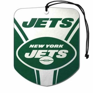New York Jets 2 Pack Air Freshener NFL Shield Design