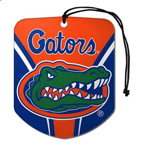 Florida Gators 2 Pack Air Freshener NCAA Shield Design