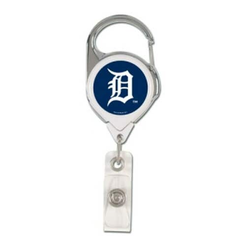 Detroit Tigers MLB Premium Metal Retractable ID Badge Holder