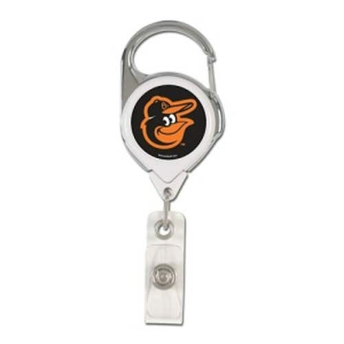 Baltimore Orioles MLB Premium Metal Retractable ID Badge Holder